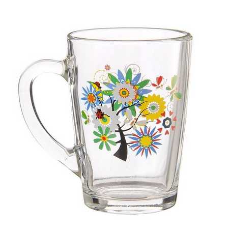 Кружка "Яркое лето микс" серия "Капучино" 300 мл