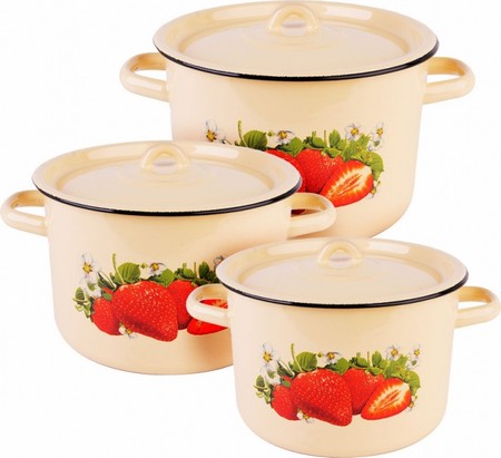 Набор №112/1 3пр. КЛУБНИКА САДОВАЯ (2,9л.+3,9л.+7л.)  безободк.