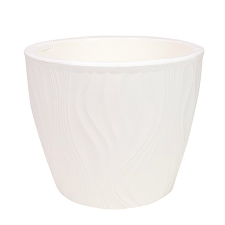 Кашпо Венеция 3л Белый/белый
