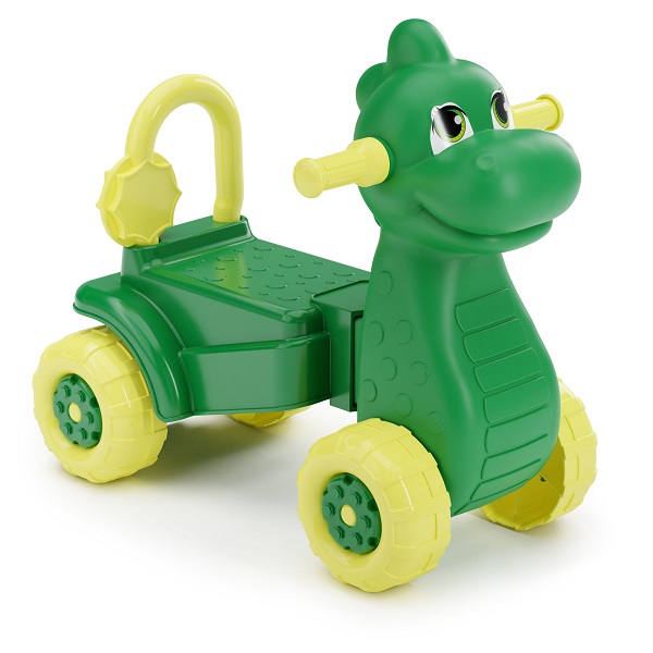 Каталка детская "Дракон" (зел.) (то)