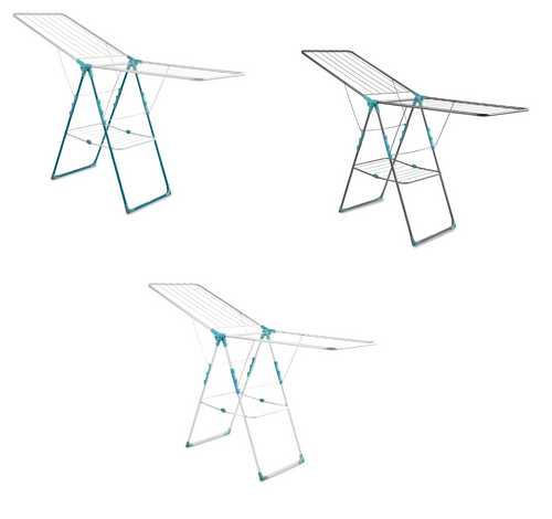 Сушилка напольная 21 м  СБ8П с полкой (ДхШхВ): 1815х515х930мм