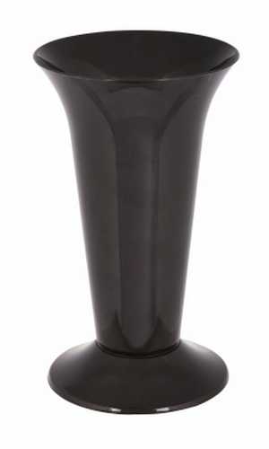 Ваза для цветов под срезку (D130х130х320 мм) (чёрный)(то)