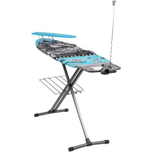 Гладильная доска металл 1220*400мм, с европодст под утюг, с подрукав. и эл.удлин. Nika9 доброе утро