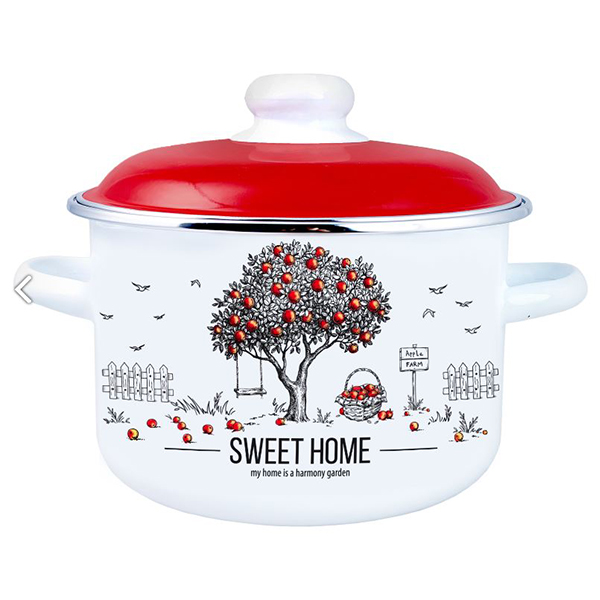 Кастрюля эмал цил CITRON 2,0л ТМ Appetite