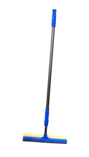 Окномойка 30см, ручка-телескоп 115-198см нержавейка (цветная)