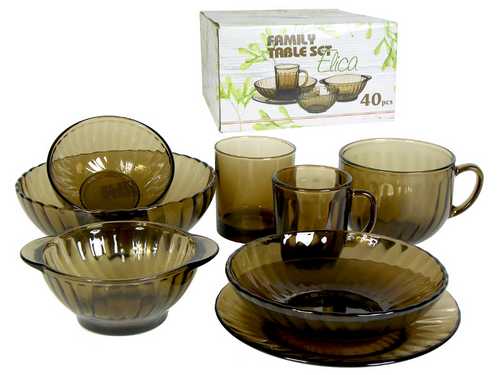 Набор стекл 40 предметов Elica