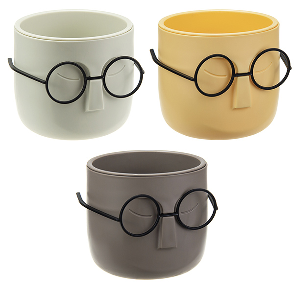 Кашпо СТИВ D115мм 0,65л со вставкой