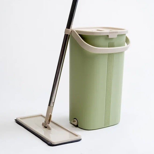 Комплект для уборки VERDE MAGIC 9л оливковый