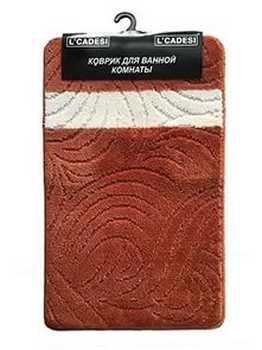 Коврик  MARATHON из пропилен. 50*80см  RUZGARGULU терракот