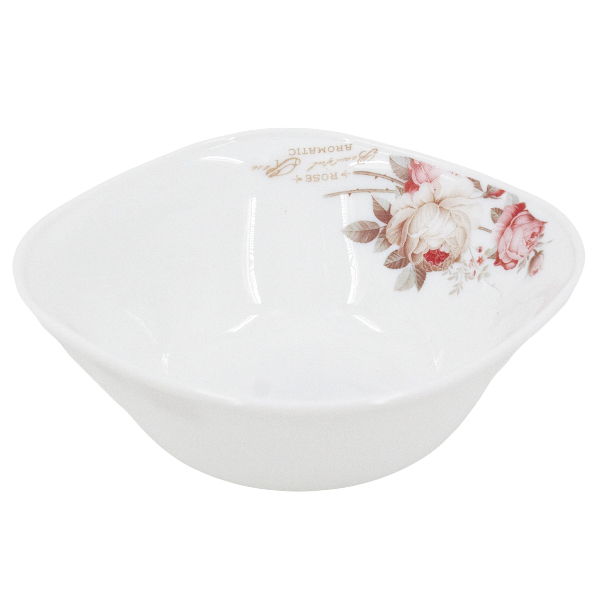 Салатник КВАДРИ 14*14см 450мл (стеклокерамика)