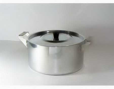 Кастрюля алюминиевая полированная 2,5л, D-180мм (h-100мм)