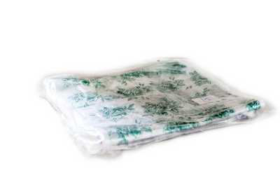 Пакет Майка 28+14*50 "РОЗА" б/цв, цветная 100шт