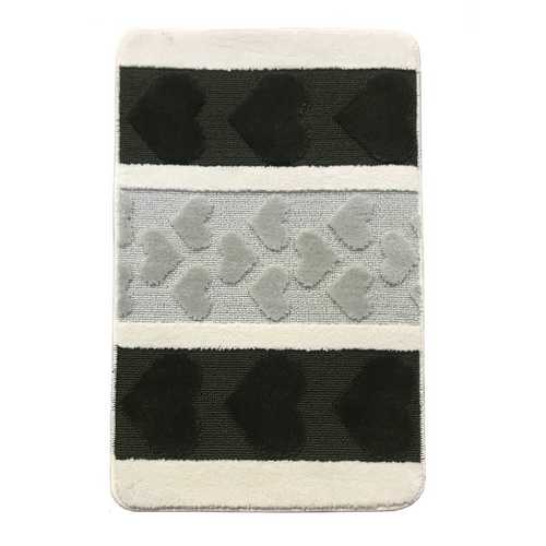 Коврик из полипропилена на латексной основе, "L'CADESI LEMIS", 60х100см из 2 штук,3215 Зеленый Турци