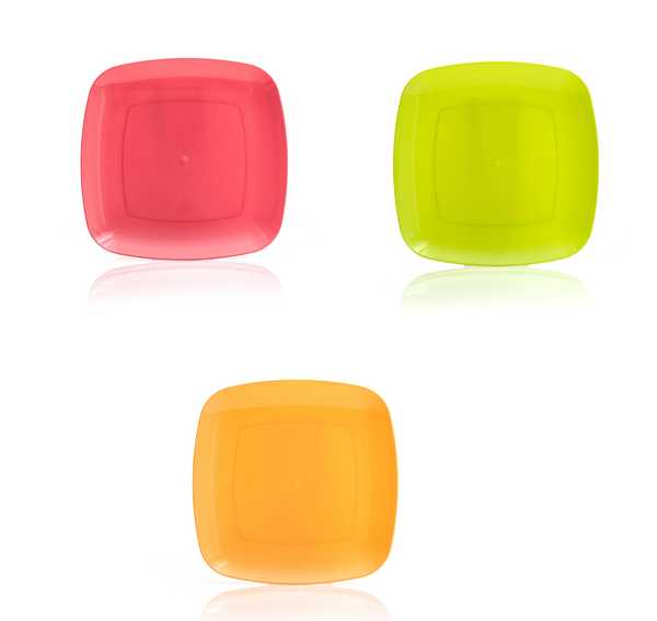 Тарелка квадратная 24*24см (то)