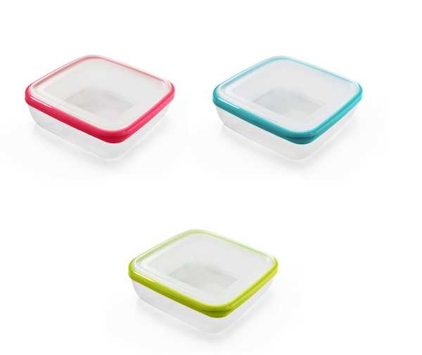 Контейнер для СВЧ 1,7л ПРЕМИУМ квадратный (то)