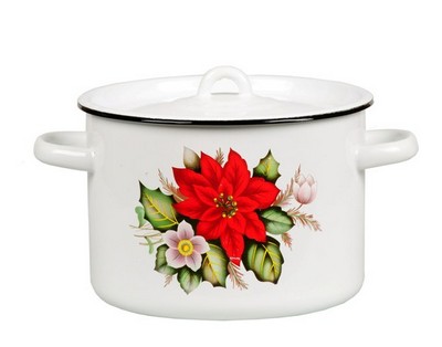 Кастрюля 1,5л. цил  с рис.