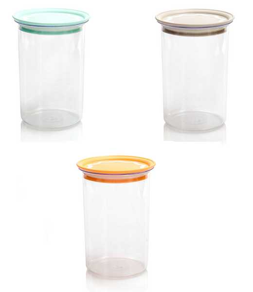 Банка для сыпучих продуктов 1л.  с вакуум.крышкой (то)