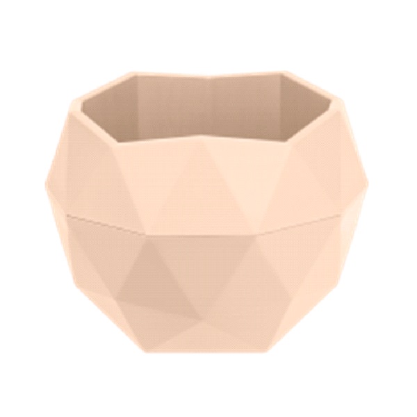 Кашпо Топаз 1,2л Кремовый