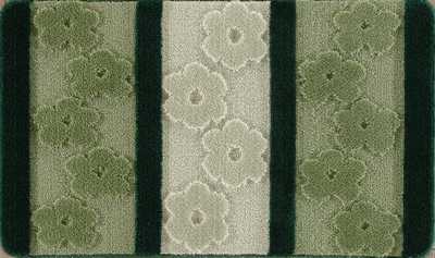 Набор ковриков 2шт. HURREM из пропилен. 50*80см зеленый