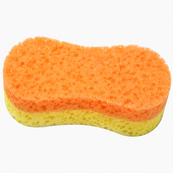 Губка для тела коралл, (восьмерка) 149х87х40 мм