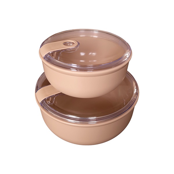 Набор ёмкостей д/сыпучих продуктов "Милан" (0,75л; 1,8л) (то)