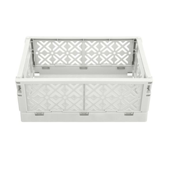 Ящик складной STOCKY L 334х250х155мм 10,5л (Белый)(то)