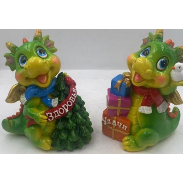 Копилка декоративная ДРАКОША 10*9*6см