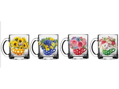 Кружка "Чайная" 320 мл "Цветочная чаша"