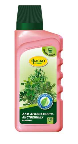 Удобрение жидкое Фаско Цветочное счастье  минеральное для Декоративно-лиственных 285 мл