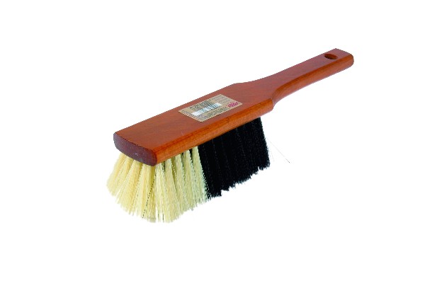 Щетка-смётка ЛЮКС, ворс 5 см, дерев. колодка лак, 5-рядная