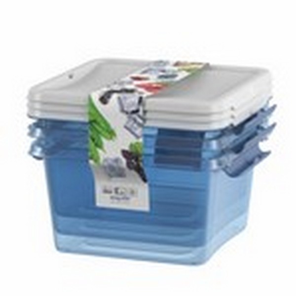 Набор контейнеров Monaco 1,1л (небесно-голубой)(то)