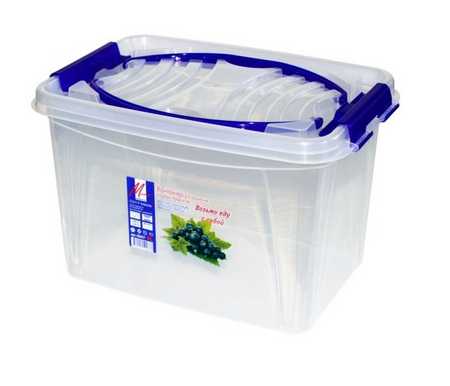 Контейнер для хранения пищевых продуктов с ручкой 9л