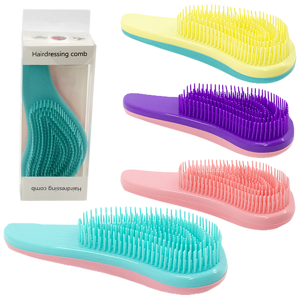 Расческа массажная пластиковая 18*8см