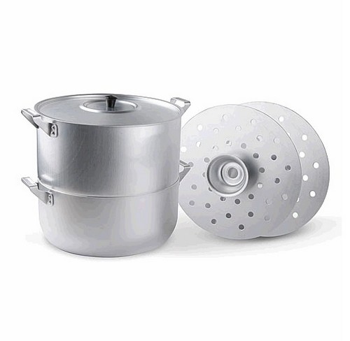 Манты-казан 15л  4 диска  h175 d 34см