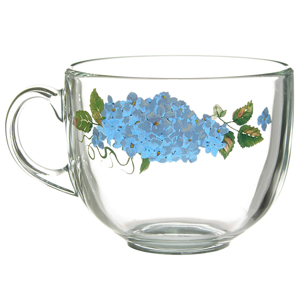 Кружка Кинг Сайз 500 мл"Гортензия"