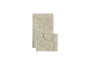 Комплект из 2 ковриков Pamuklu (хлопок), 60х100 (60х50), AS37 бежевый