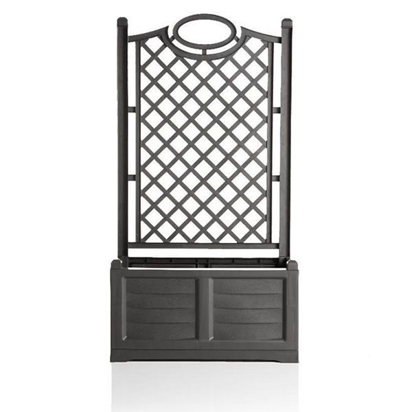 Ящик для цветов SEPARE, со стенкой и вкладышем (80*43*150см  около 120л) цвет антрацит