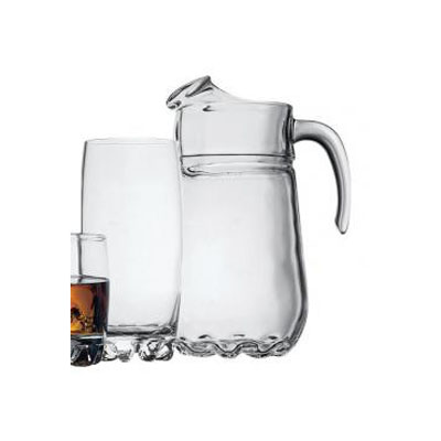 СИЛЬВАНА наб. Кувшин с крышкой 1.5л + 6 стаканов высок.