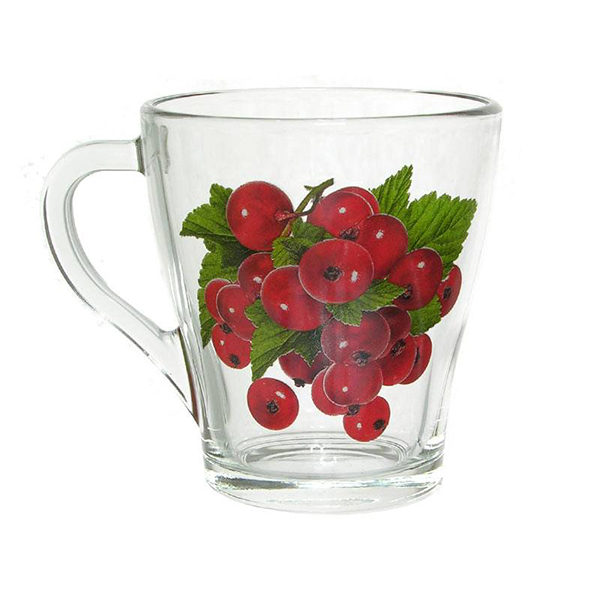 Кружка "Грация" 250 мл "Красная смородина"