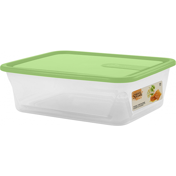 Контейнер д/продуктов Honey 0,6л прямоуг. фисташка (то)