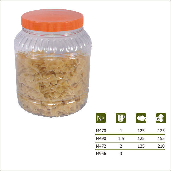 Банка 3л ПЭТ (микс)