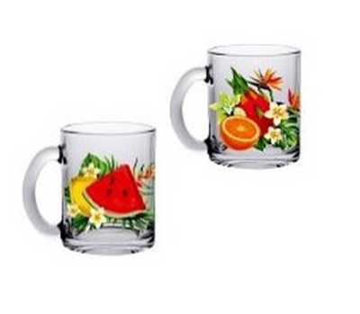 Кружка "Чайная" 320 мл " Тропические фрукты