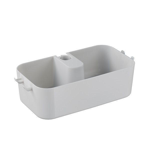 Полка для душа Kvina (снежно-белый)