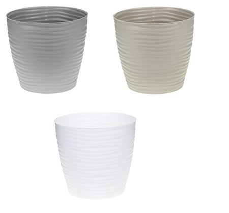 Кашпо ДЮНА D150мм 1,7л с поддоном (то)