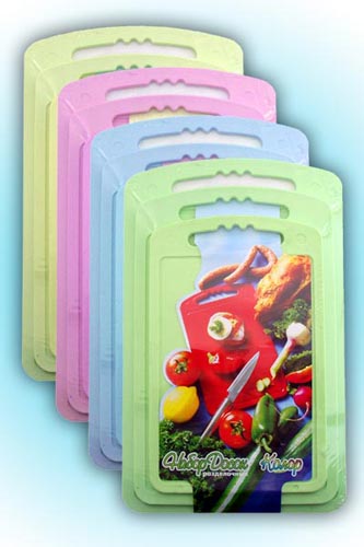 Набор разделочных досок 3шт. колор (то)