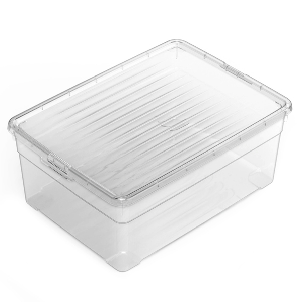 Ящик универсальный "Лайф" 12л с крышкой (то)