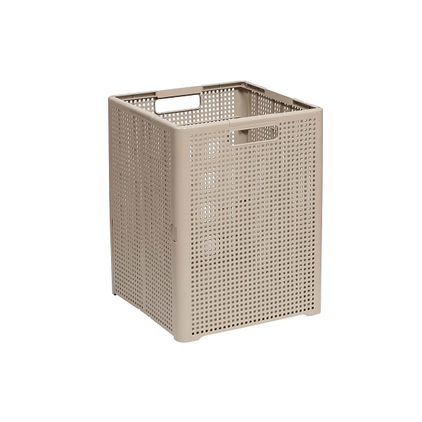 Корзина складная "Лофт" 50л (латте) (то)