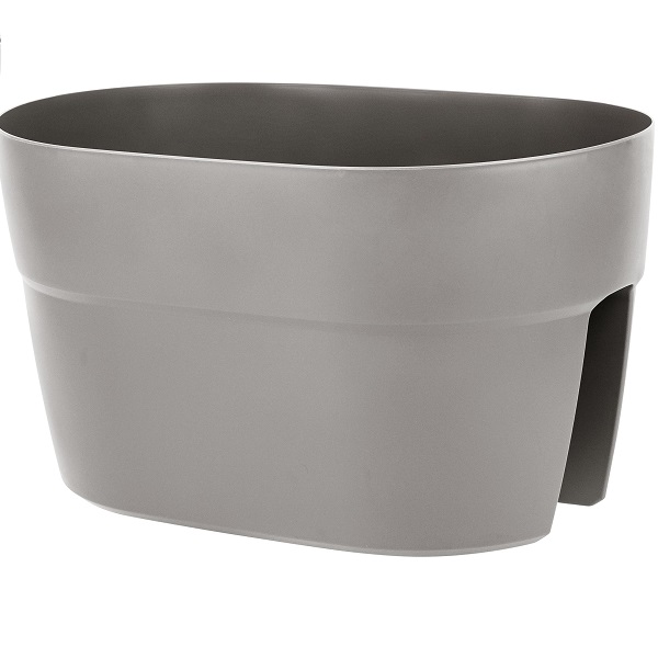 Ящик балконный на перила Villa de Fiori,40см,12л, французский платан (то)