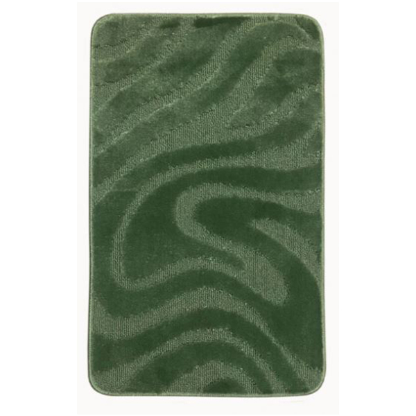 Коврик из полипропилена на латексной основе, "L'CADESI LEMIS", 50х80см ,3014 зелёный , Турция