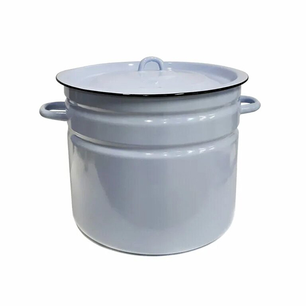 Бак эмал 24л цил без рис